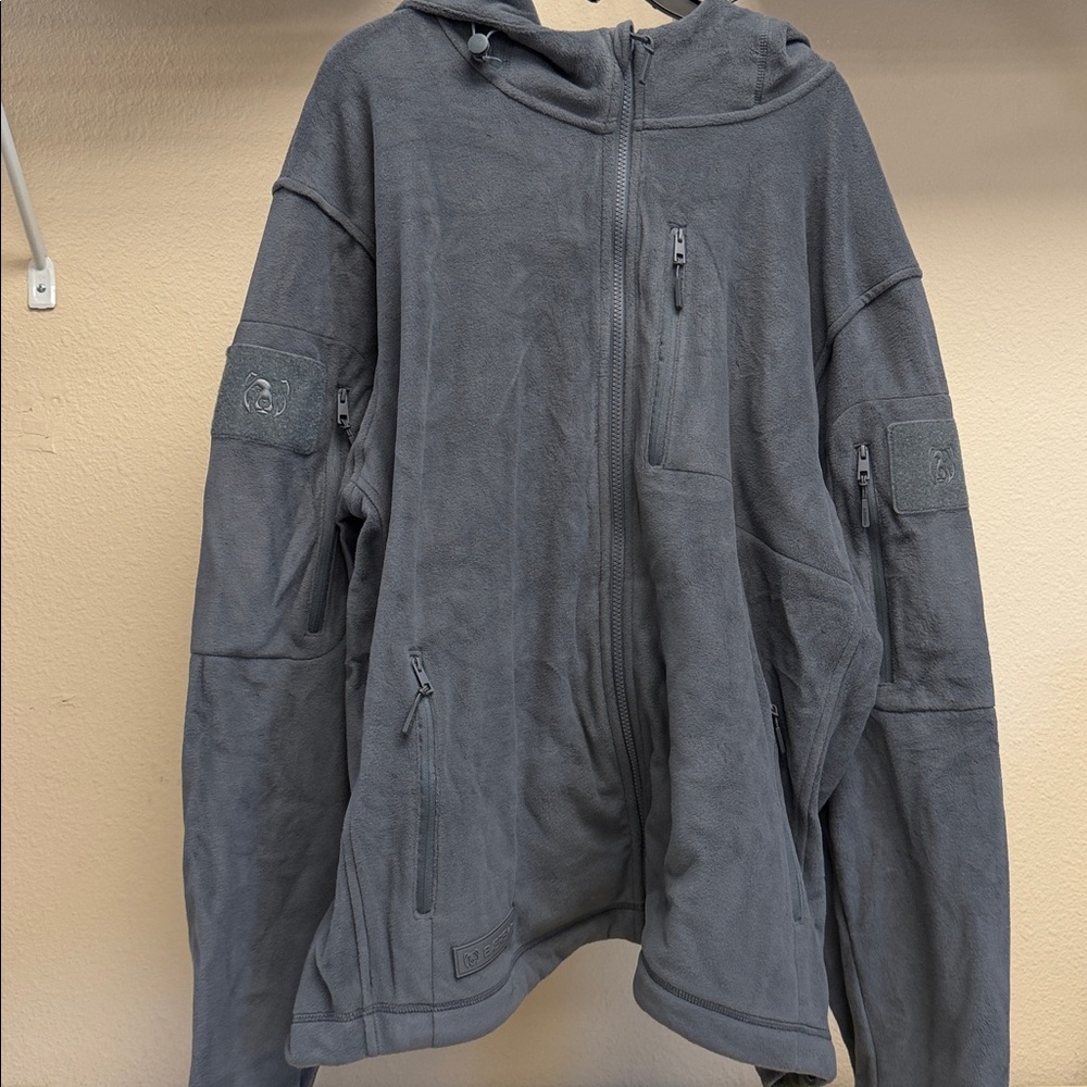 BAERSKIN TACTICAL HOODED JACKET IN GREY - 2XL